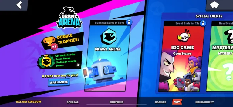 Brawl Arena 3v3 et 5v5