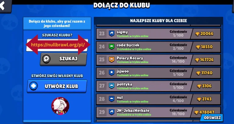 Dołącz do klubu Null's Brawl