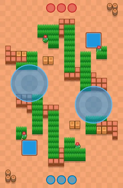 Abracadabra map for Hot Zone in Null's Brawl