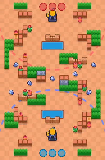 Abyssal Assault map for Spirit Wars in Null's Brawl