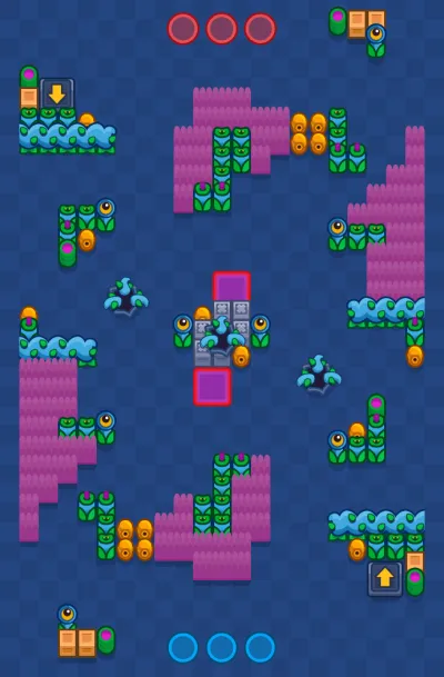 Ancient Treasure map for Treasure Hunt in Null's Brawl