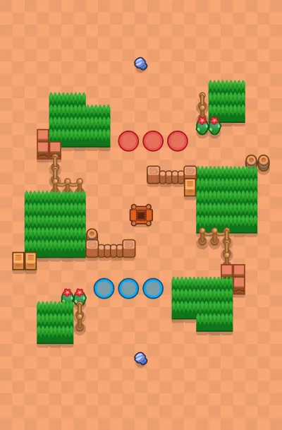Backnet Bonanza map for Super Ball in Null's Brawl