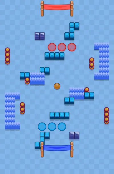 Cabin Fever map for Brawl Hockey in Null's Brawl