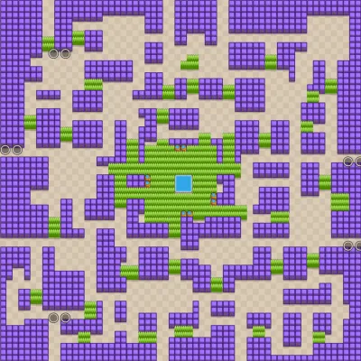 Cavern Churn map for Duo Showdown in Null's Brawl