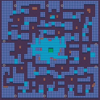 Cavern Churn map for Solo Showdown in Null's Brawl