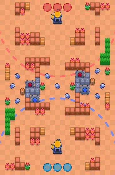 Celestial Crusade map for Spirit Wars in Null's Brawl