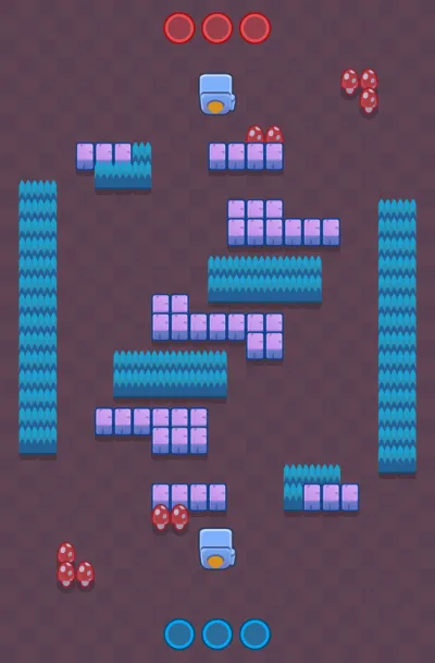 Corner Cave map for Heist in Null's Brawl