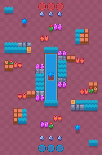 Crazy For Credits map for Token Run in Null's Brawl