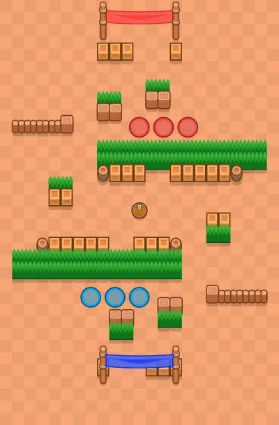 Deadlock map for Brawl Ball in Null's Brawl