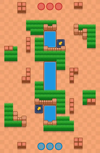 Deathmatch map for Wipeout in Null's Brawl