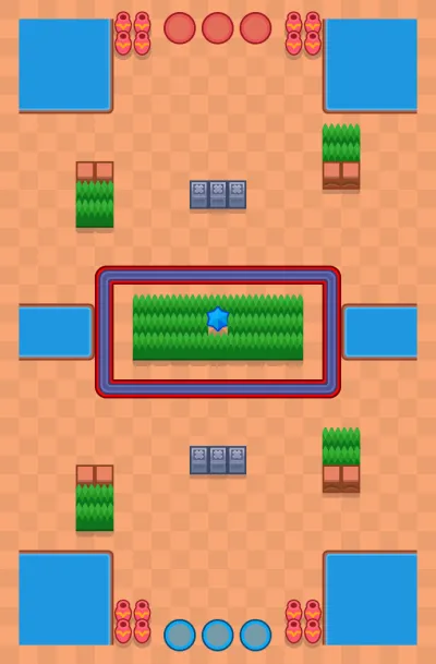 Deep End map for Knockout in Null's Brawl