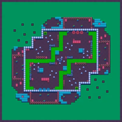 Doppelzone map for Shadow Smash in Null's Brawl
