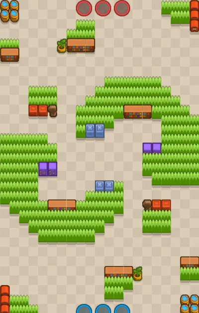 Double Swoosh map for Gem Grab in Null's Brawl