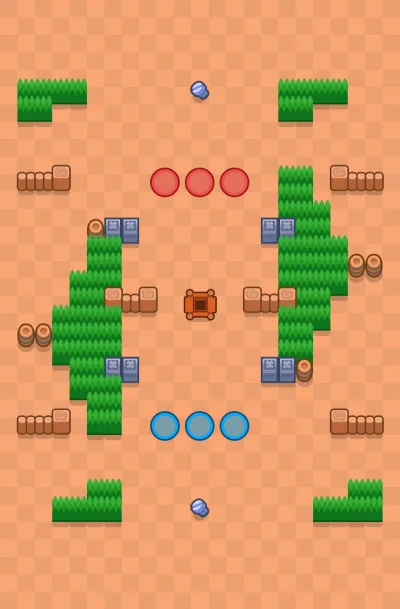 Fox In The Box map for Super Ball in Null's Brawl