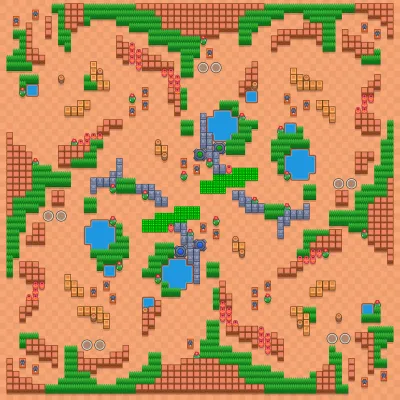 Gated Community map for Trio Showdown in Null's Brawl