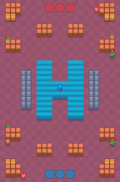 H For... map for Knockout in Null's Brawl