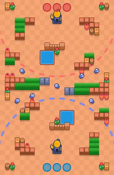 Hellish Harvest map for Spirit Wars in Null's Brawl