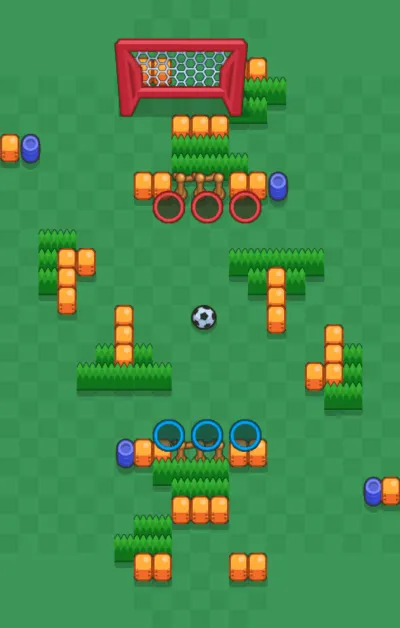 In Demand map for Brawl Ball in Null's Brawl