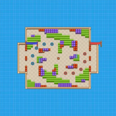 Insane Streamer map for Brawl Ball 5v5 in Null's Brawl