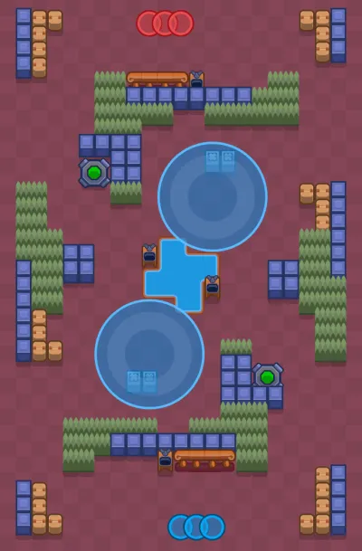 Just Another Race To Anywhere map for Hot Zone in Null's Brawl
