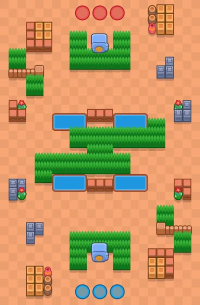 Kaboom Canyon map for Heist in Null's Brawl