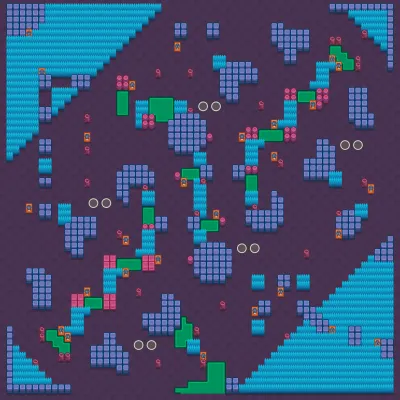 Lilypond Grove map for Trio Showdown in Null's Brawl