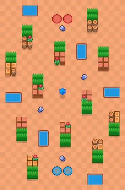 Lovers Lane map for Love Bombing in Null's Brawl