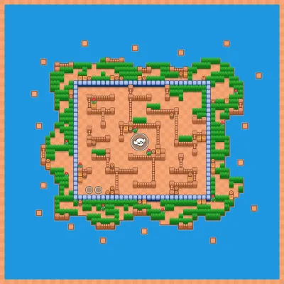 Mega Bear Shade map for Duo Mega Boss in Null's Brawl