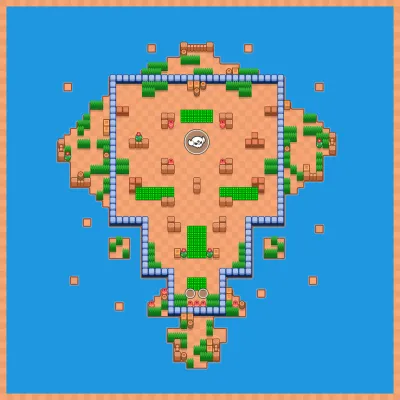 Mega Heartbroken Rico map for Duo Mega Boss in Null's Brawl