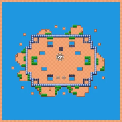 Mega Love Potion Squeak map for Duo Mega Boss in Null's Brawl