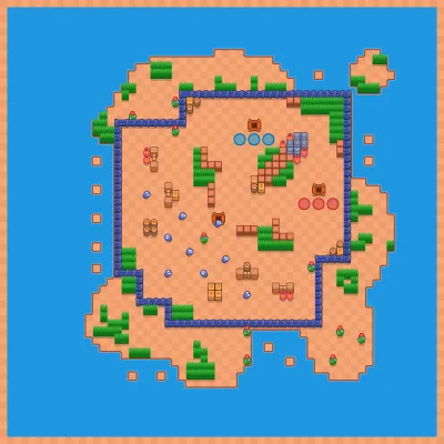 Mill & Chill map for Food Fight in Null's Brawl