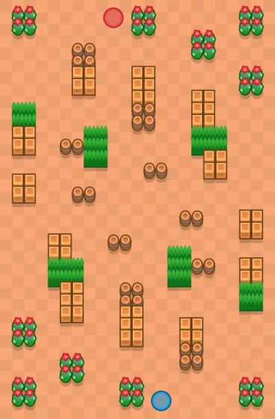 Monkey Maze map for Duels in Null's Brawl