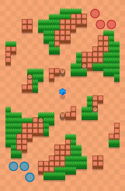 Opening Move map for Knockout in Null's Brawl