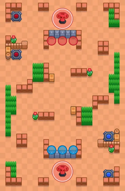 Paper Jam map for Present Plunder in Null's Brawl