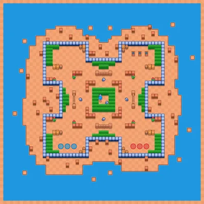 Permafrost Bayou map for Trio Wipeout in Null's Brawl