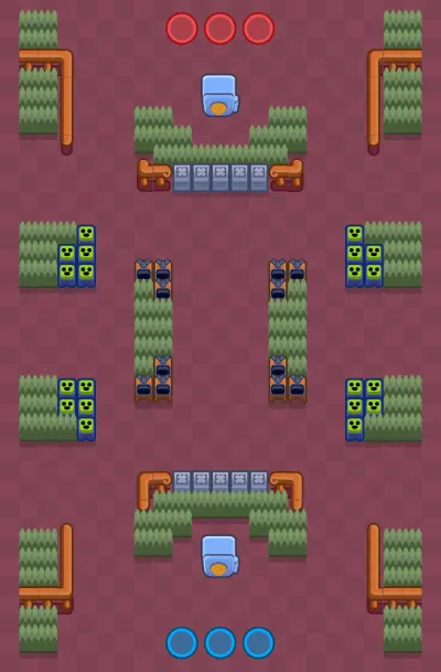 Pit Stop map for Heist in Null's Brawl
