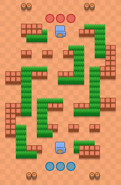 Plain Text map for Heist in Null's Brawl