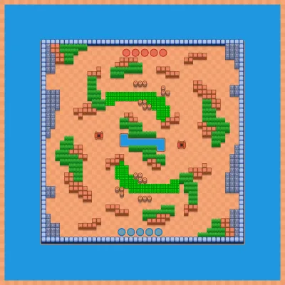 Public Transport map for Gem Grab 5v5 in Null's Brawl