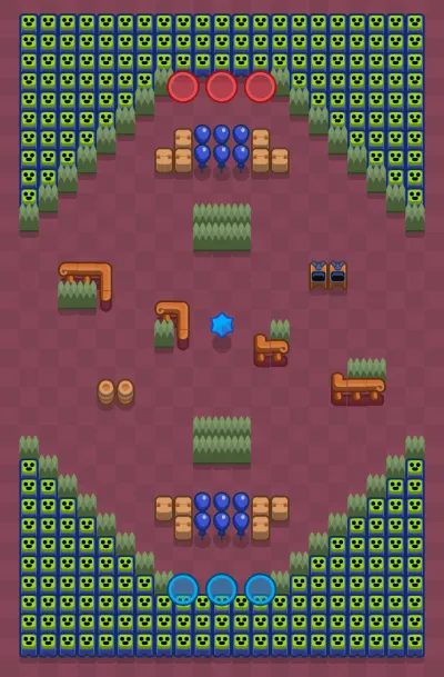Rebound Ring map for Dodgebrawl in Null's Brawl