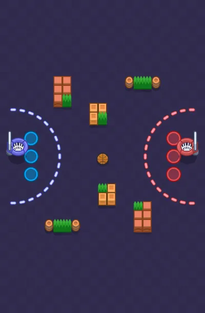 Reversal map for Basket Brawl in Null's Brawl