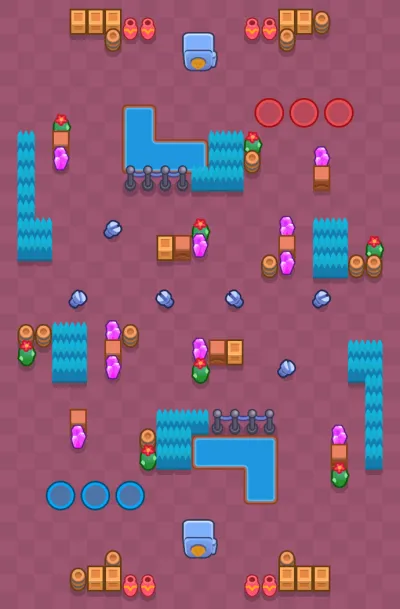 Safe Bet map for Safe Blast in Null's Brawl