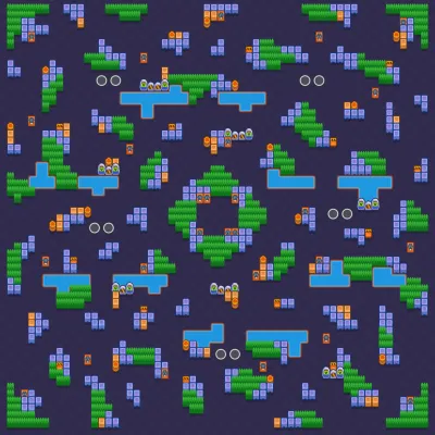 Safety Center map for Trio Showdown in Null's Brawl