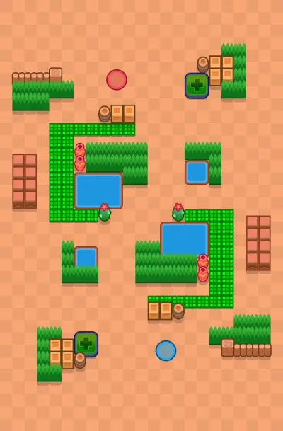 Search And Destroy map for Duels in Null's Brawl
