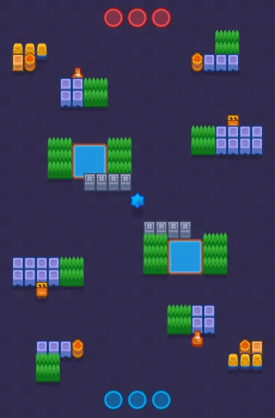 Shooting Star map for Bounty in Null's Brawl