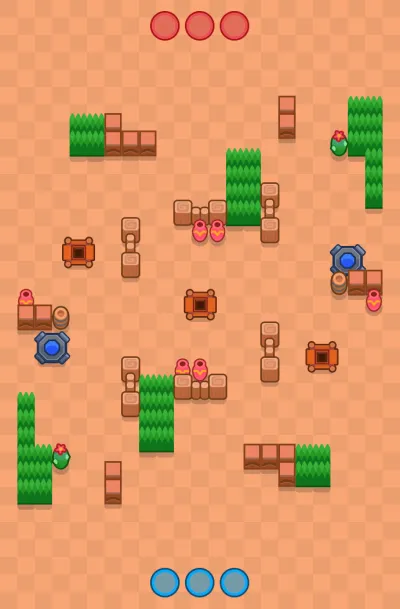 Side Quests map for Treasure Hunt in Null's Brawl
