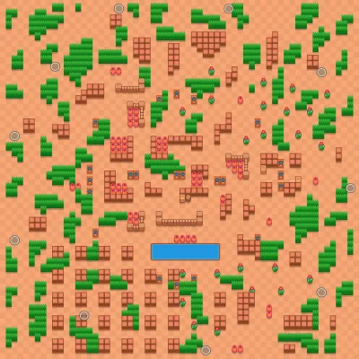 Skull Creek map for Loaded Duo Showdown in Null's Brawl