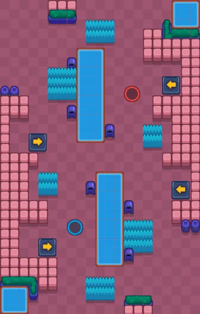 Stone Skipping map for Duels in Null's Brawl