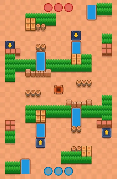Storage Sector map for Gem Grab in Null's Brawl