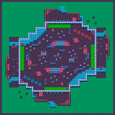 The Big Top map for Shadow Smash 5v5 in Null's Brawl