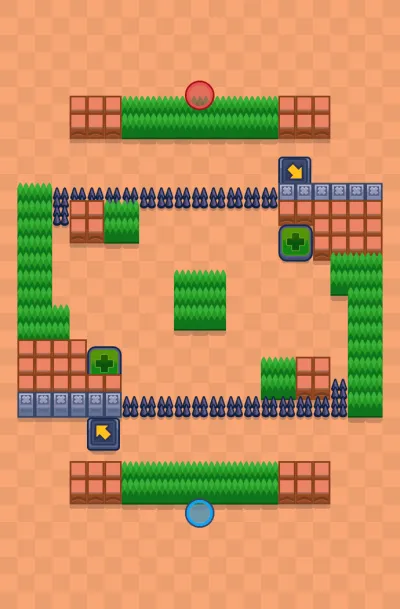 The Great Mighty Lou map for Duels in Null's Brawl